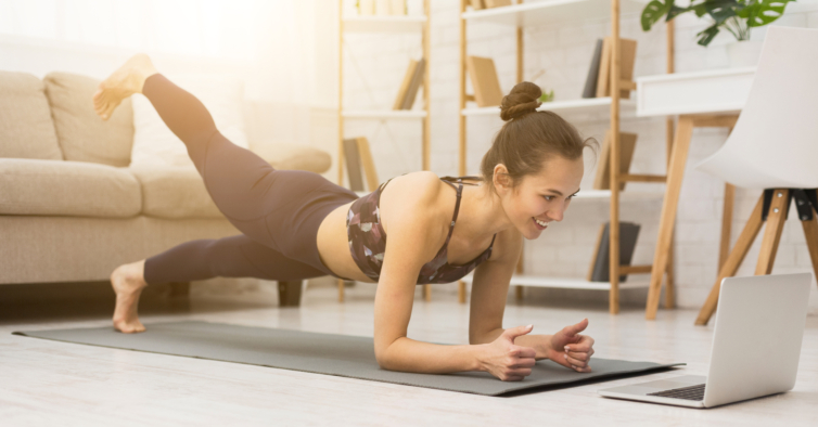 Aula aberta de Pilates na segunda-feira