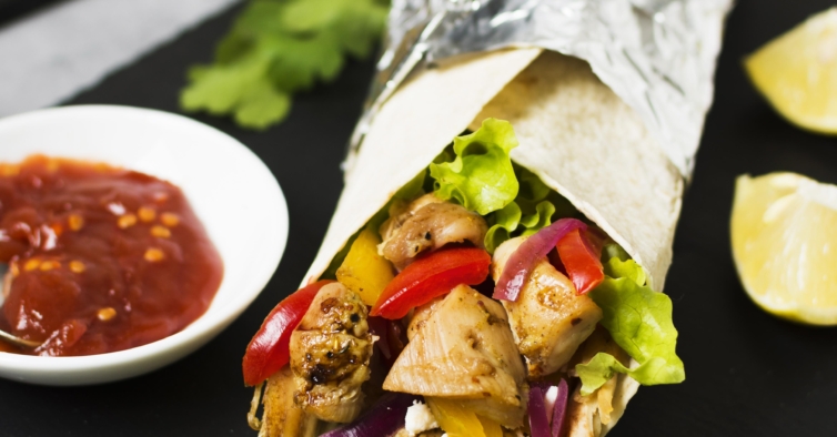 Kebab de frango